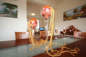 Villa, 3 Bedrooms, Private Pool, Garden Area | In-room dining - Vineland Perigiali Villa (Pissouri)