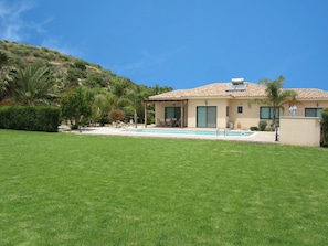 Villa, 3 Bedrooms, Private Pool, Garden Area | Terrace/patio - Vineland Perigiali Villa (Pissouri)