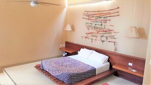 Presidential Süit, Özel Banyo, Okyanus Manzaralı | Minibar, odada kasa, ayrı ayrı dekore edilmiş, ayrı ayrı döşenmiş 