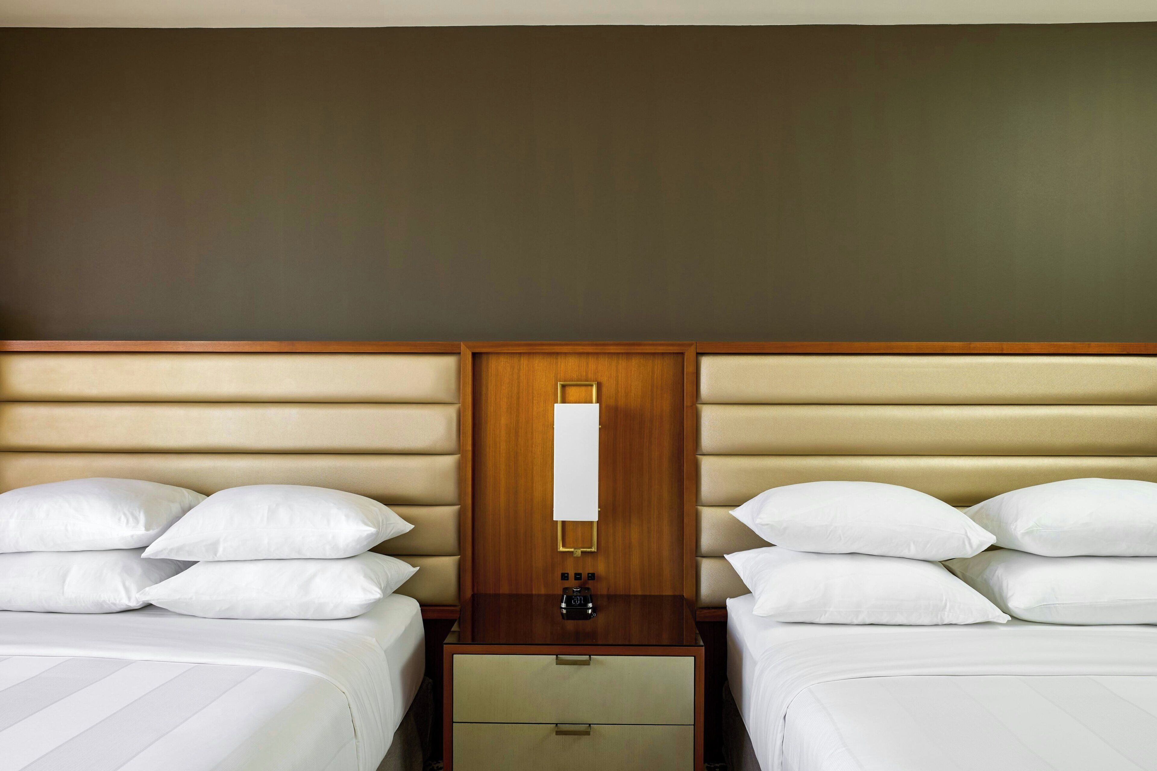 Hypo-allergenic bedding, in-room safe, desk, laptop workspace