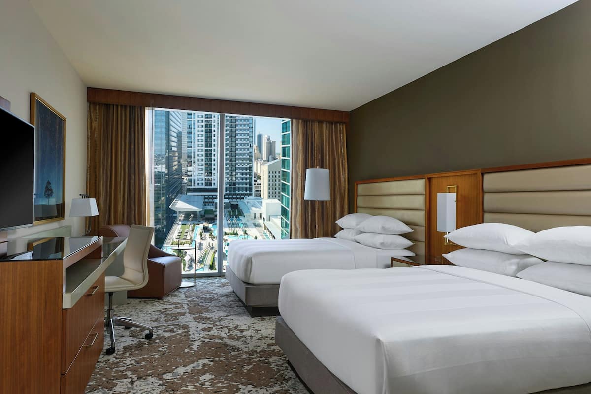 2 outdoor pools, open 6:00 AM to 10:00 PM, pool cabanas (surcharge)