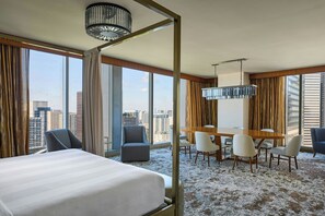 Single Room, 1 King Bed with Sofa bed, Pool View | Hypo-allergenic bedding, in-room safe, desk, laptop workspace