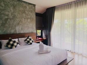 Comfort Room | Individually decorated, desk, blackout drapes, free WiFi - Pai Nam Now Guesthouse (Pai)