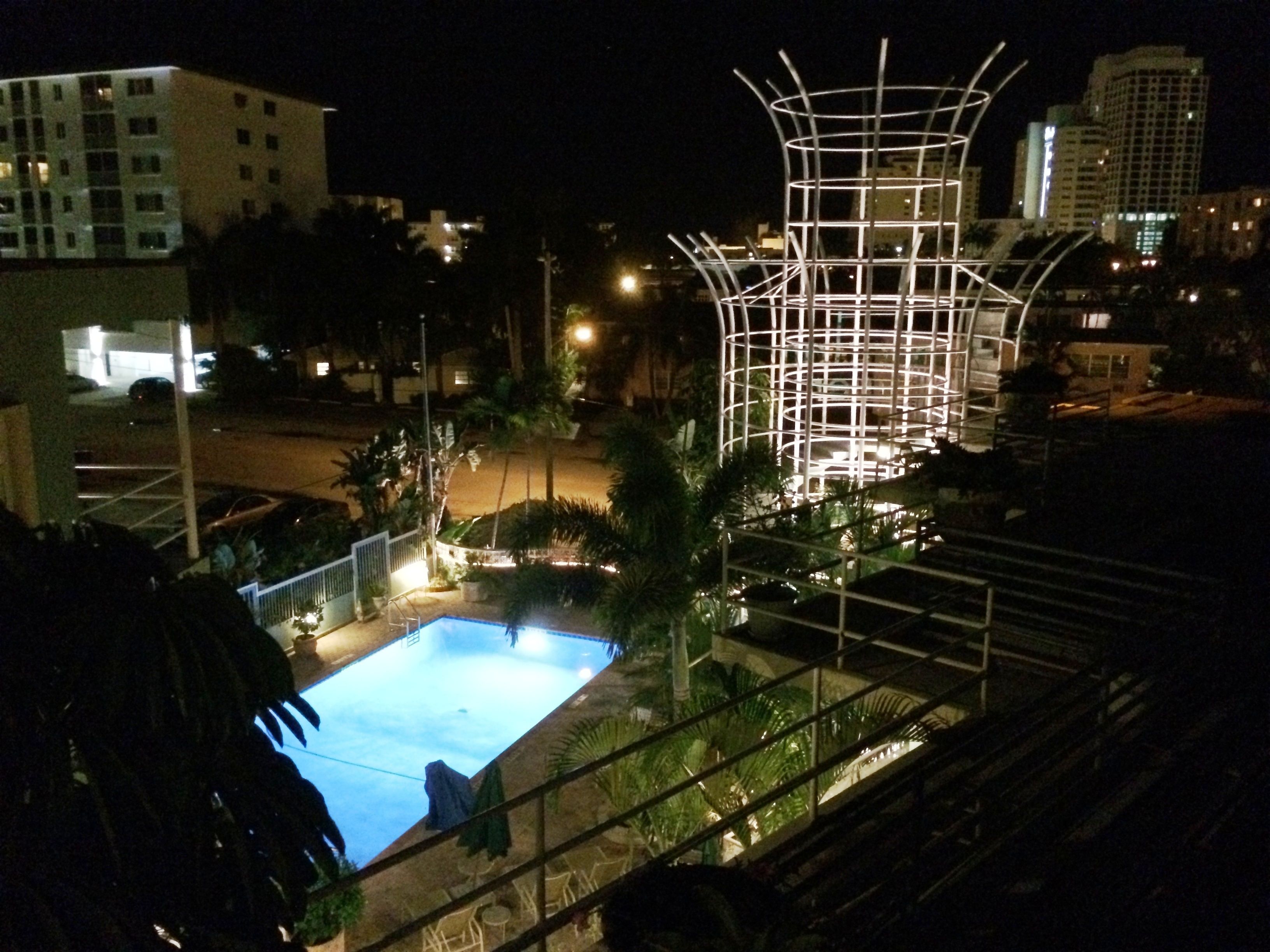 front of property – evening/night