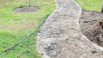 A szálláshely homlokzata