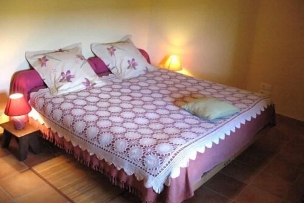 Suite - privat badeværelse - udsigt til have (2 Chambres)