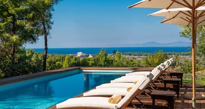 The White Villa At Sani