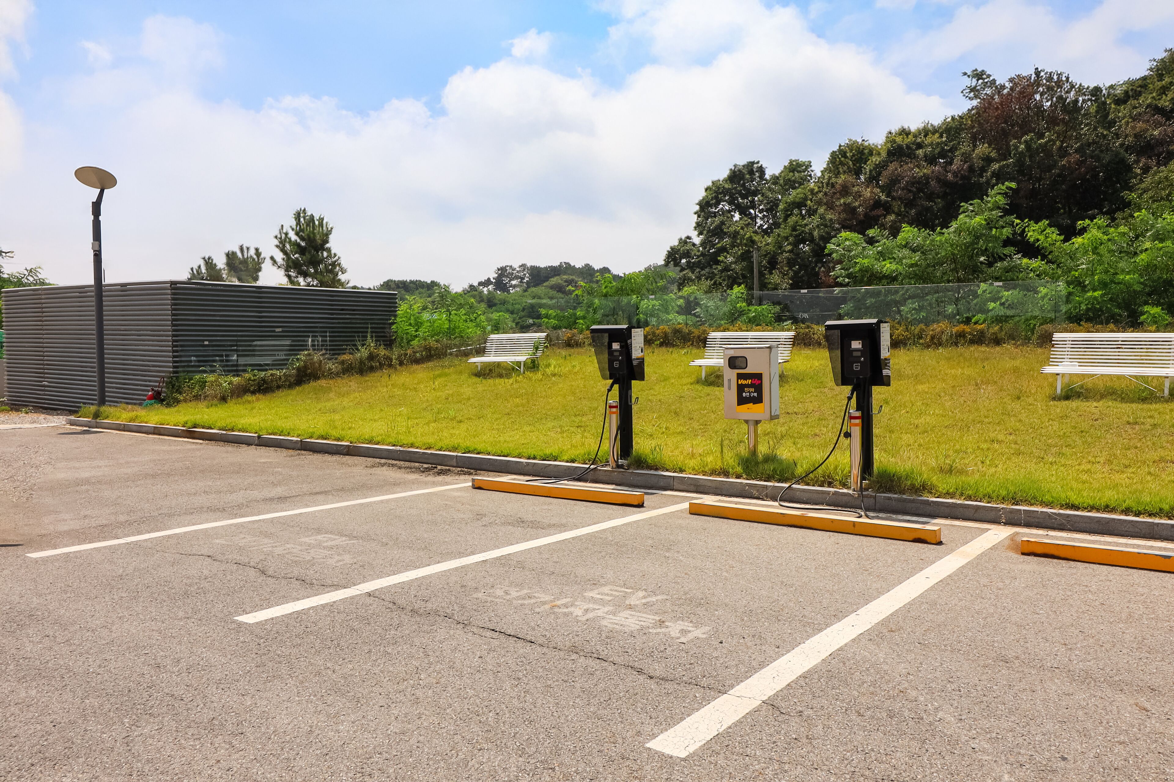 electric vehicle-charging station