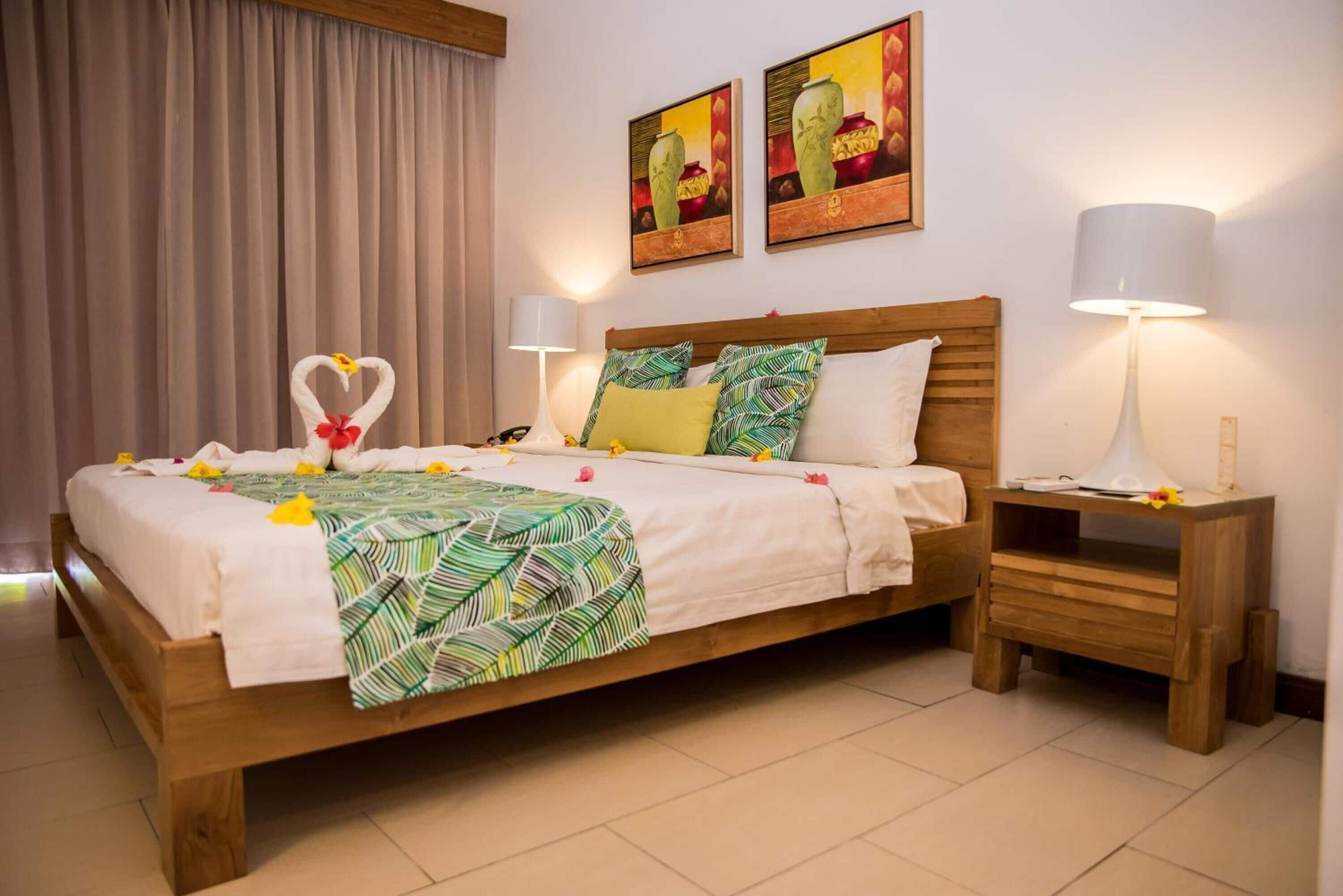 Literie de qualité supérieure, coffres-forts dans les chambres