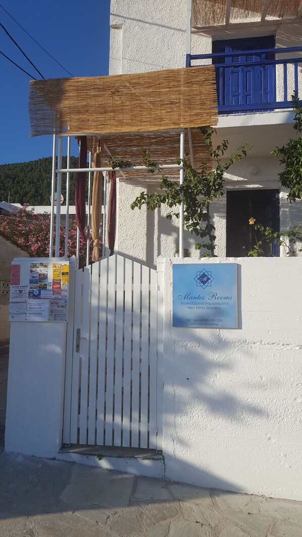 Front of property