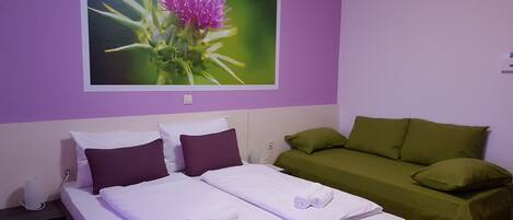 Double Room, Balcony, Sea View | 8 bedrooms, premium bedding, minibar, blackout drapes