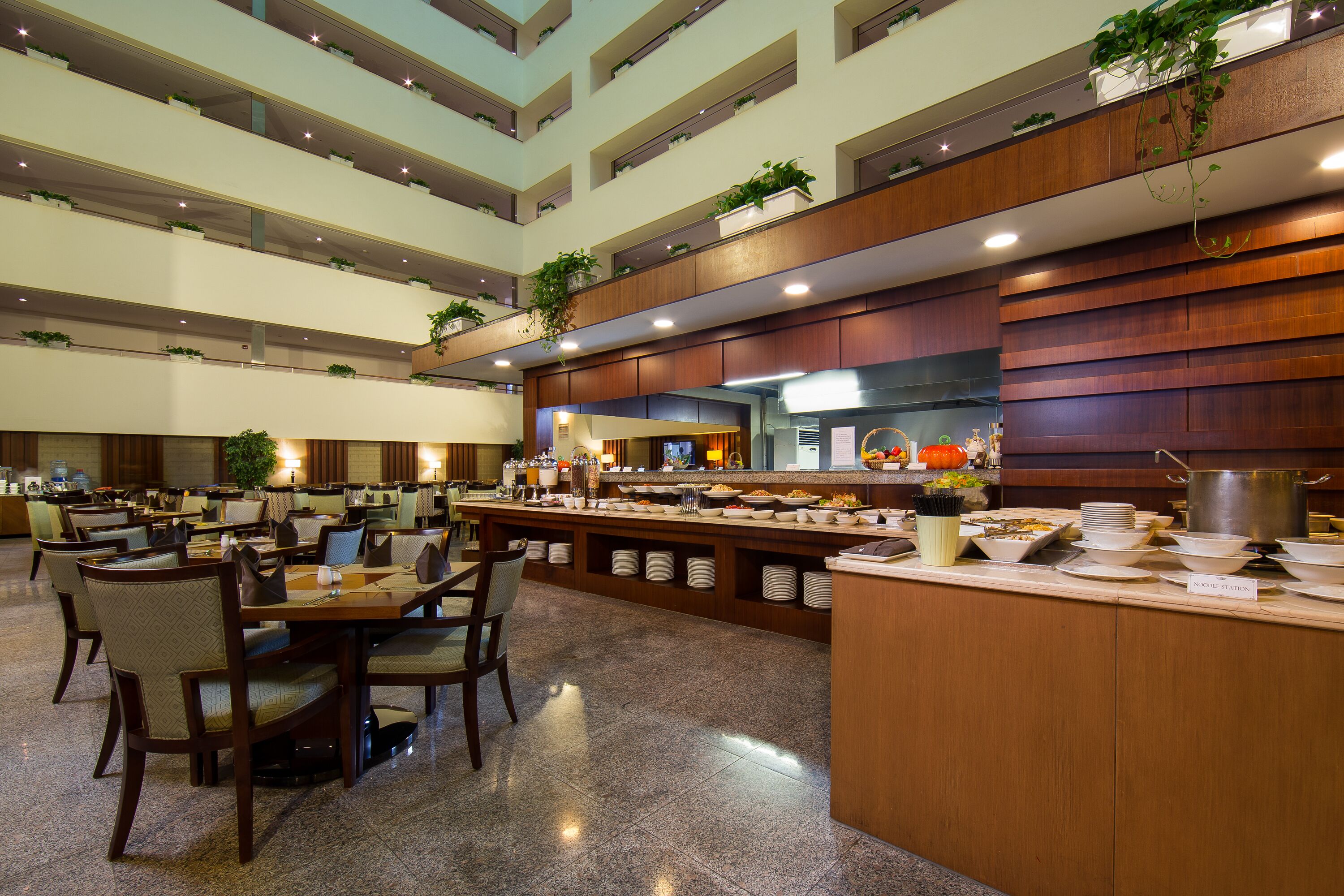 Breakfast area