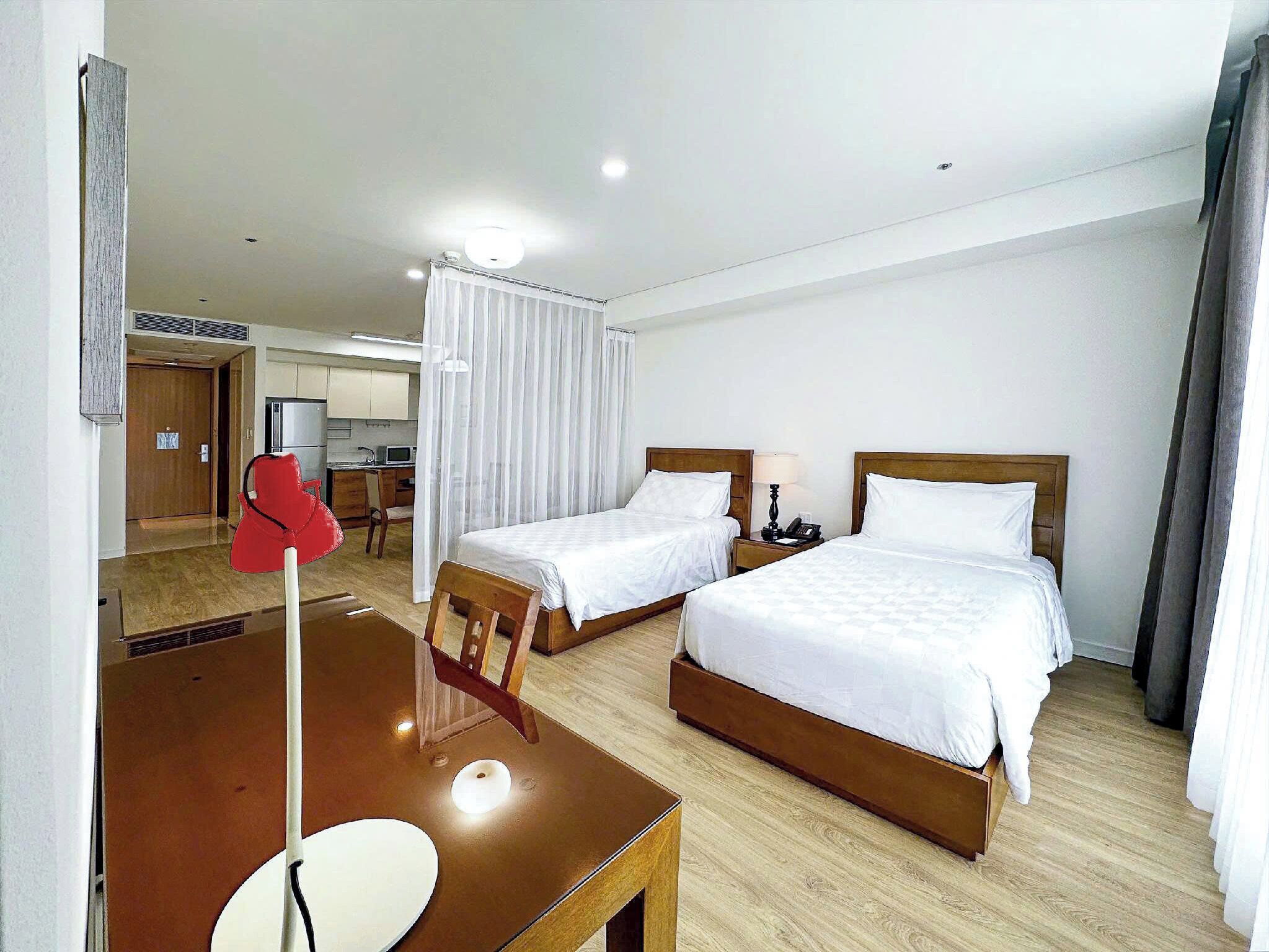 Studio, 2 Single Beds | Premium bedding, in-room safe, individually decorated