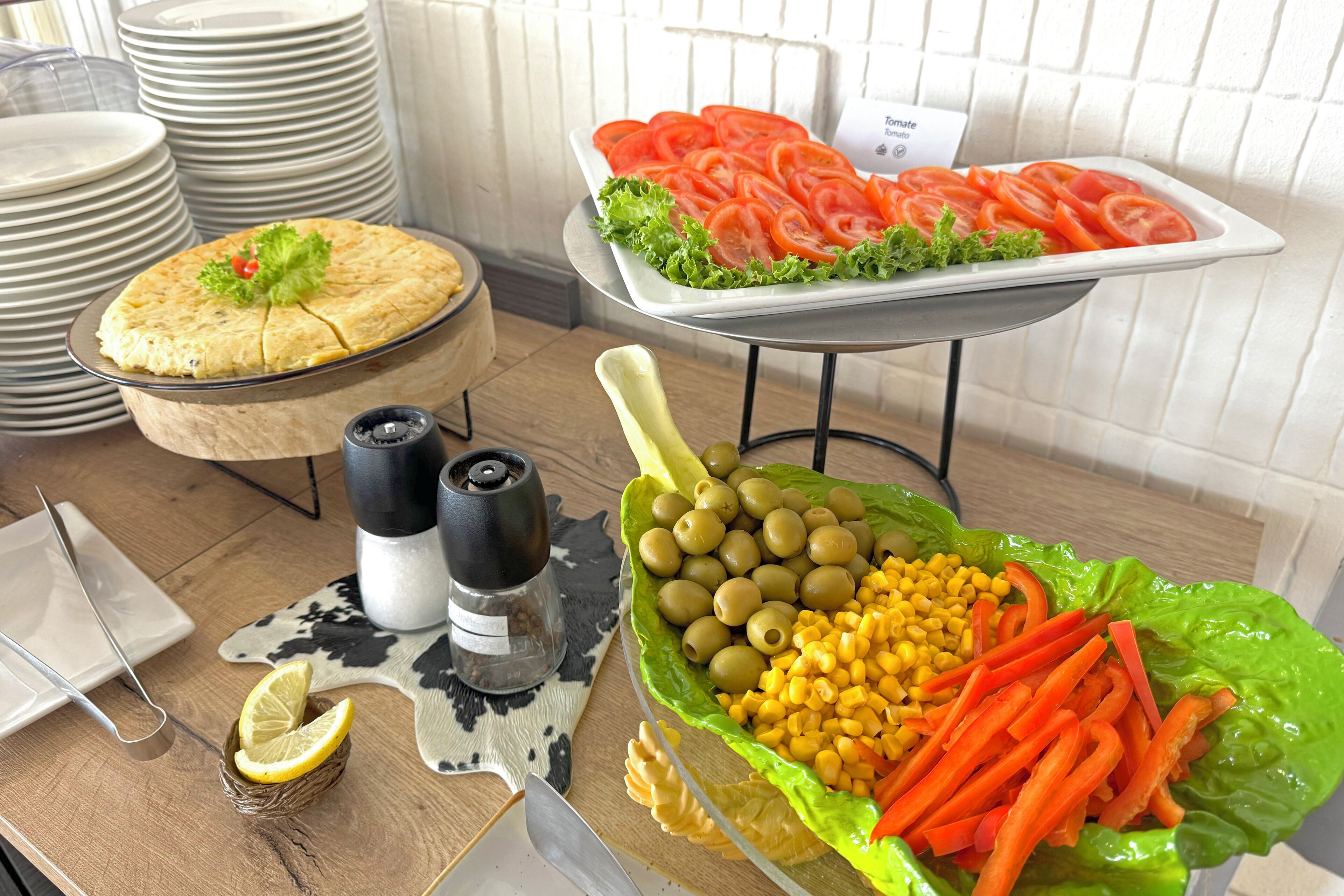 daily buffet breakfast (eur 11.5 per person)