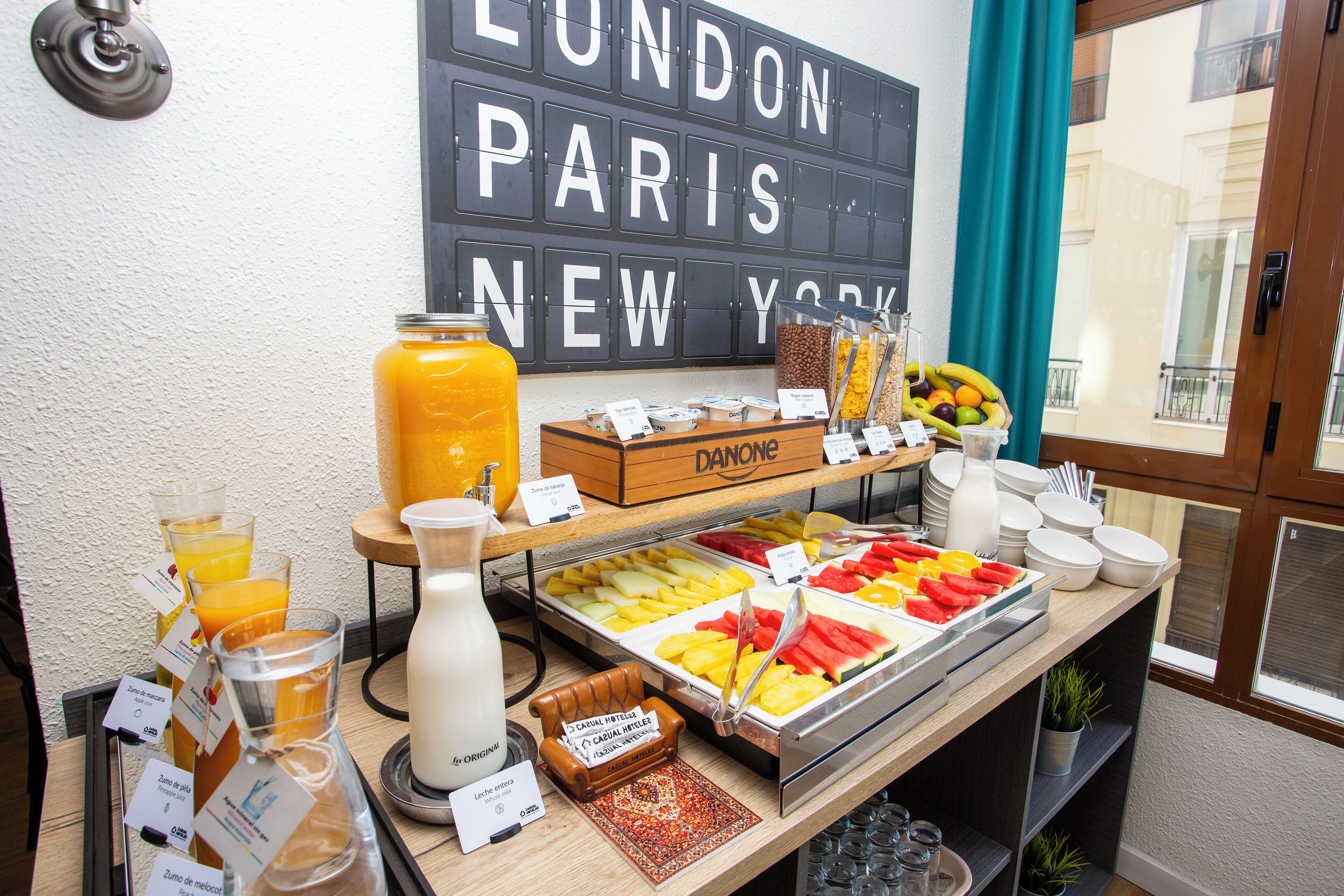 daily buffet breakfast (eur 11.5 per person)