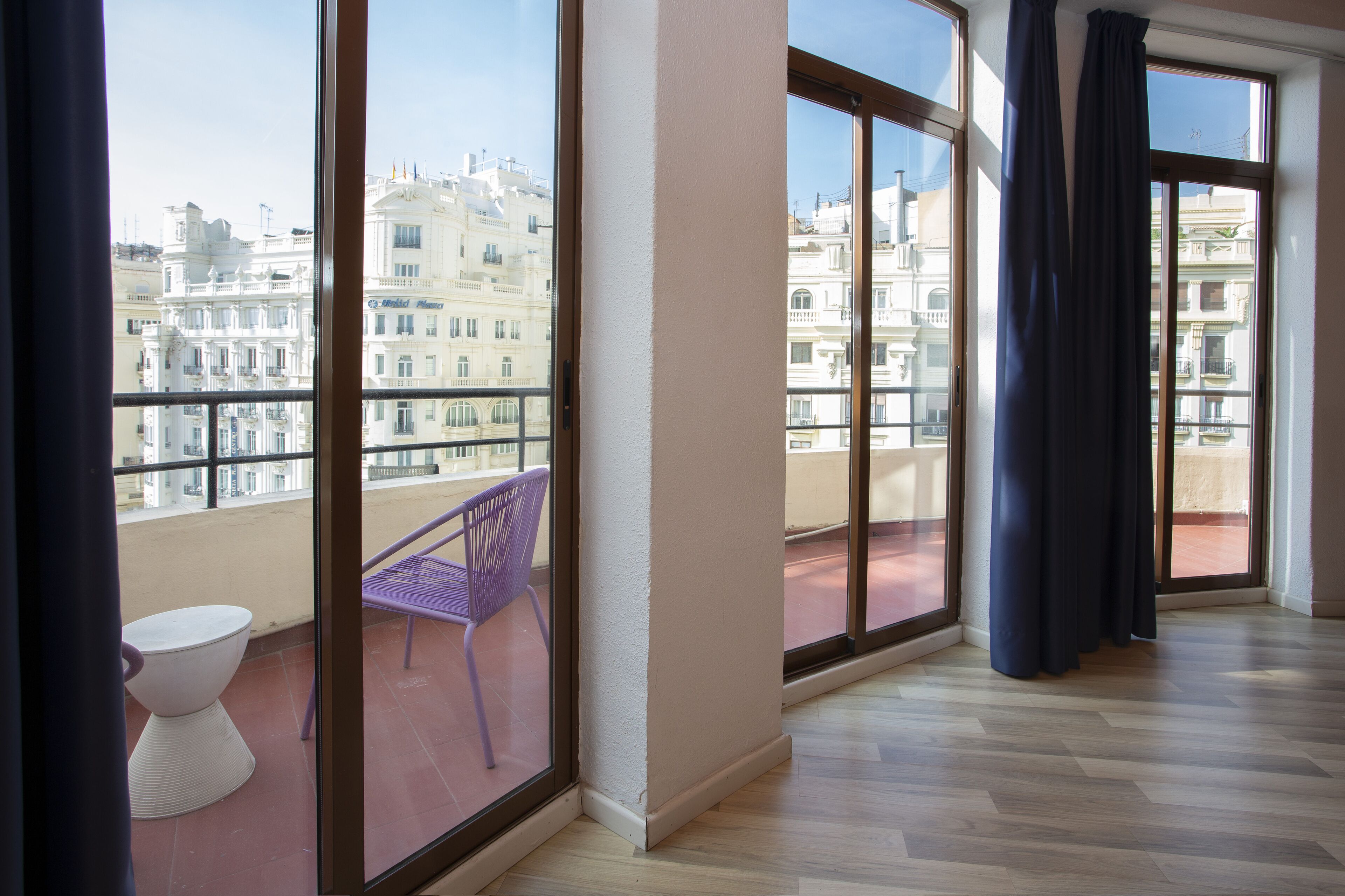 double room, terrace, city view | premium bedding, individually decorated, blackout curtains