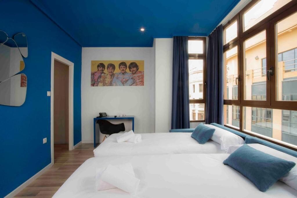 quadruple room, city view | premium bedding, individually decorated, blackout curtains