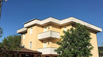 Fassade der Unterkunft