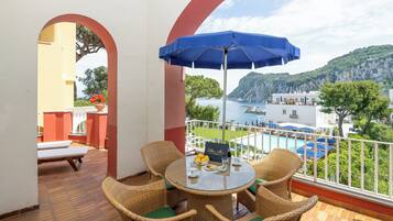 Doppia Standard, vista mare (con terrazzo) | Terrazza/patio