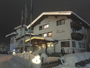 Front of property - evening/night