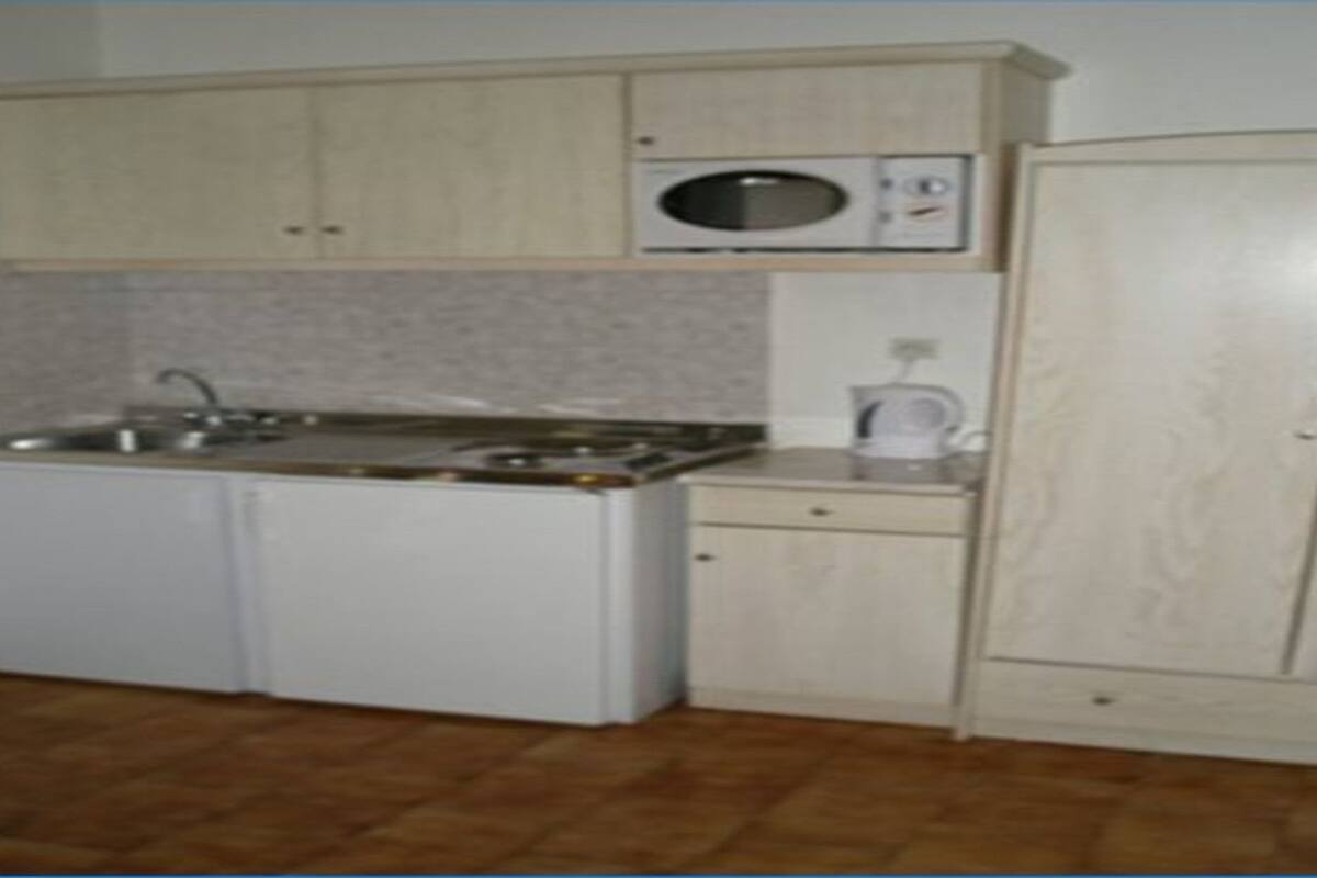 Apartment | Private kitchenette | Fridge, microwave, stovetop, coffee/tea maker