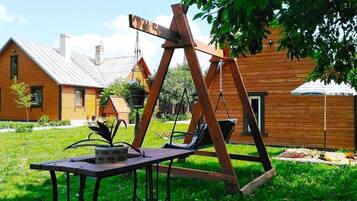 Área de juegos infantiles al aire libre