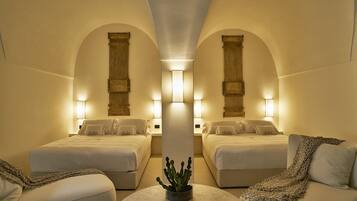 Master Suite | Frette Italian sheets, premium bedding, down duvets, memory-foam beds