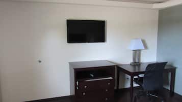 1 slaapkamer, een bureau, een strijkplank/strijkijzer, gratis wifi