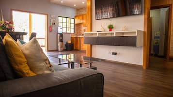 Premium Villa, 4 Bedrooms | Living area | Flat-screen TV