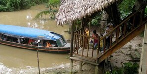 Entrada al alojamiento