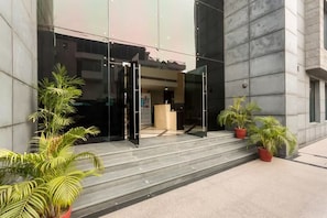 Entrée de l’hébergement