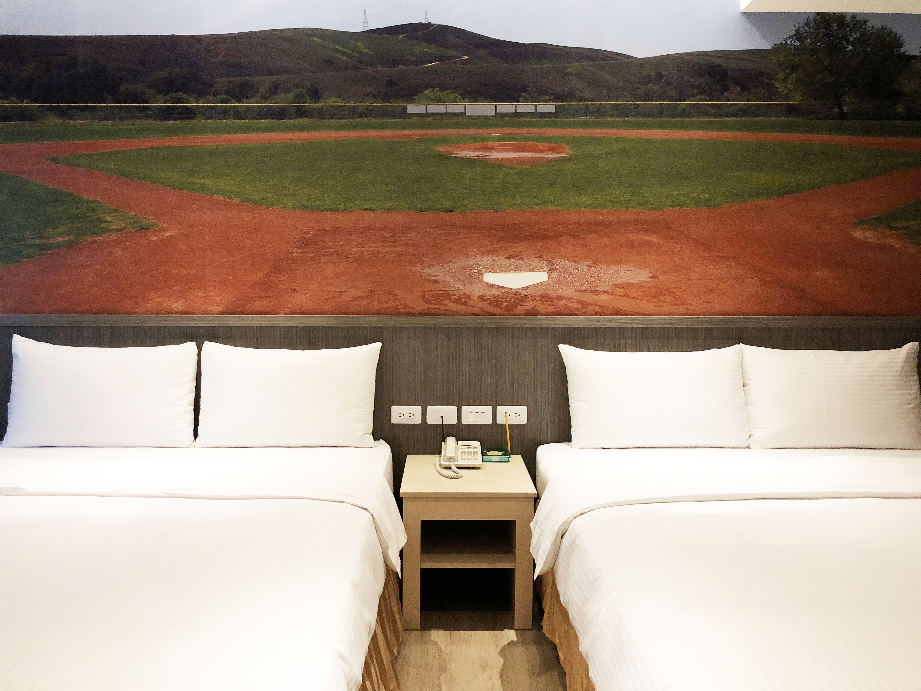 family quadruple room | down duvets, desk, soundproofing, free wifi