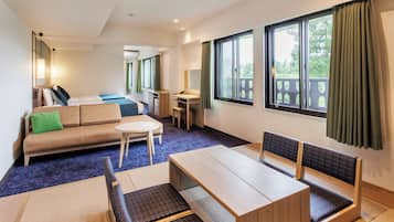 Renovated Japanese Western Style Room, Non-smoking | Memory foam beds, in-room safe, free WiFi, bed sheets