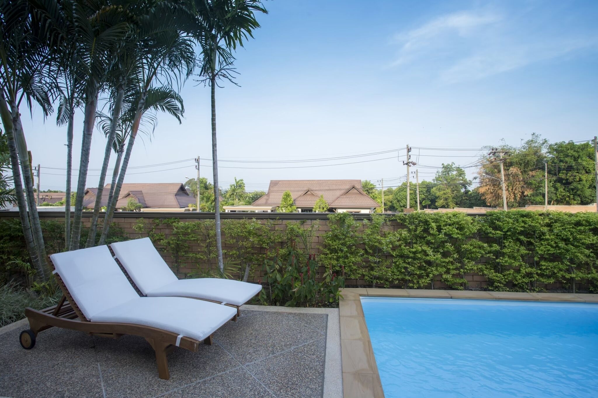 Premium Pool Villa | Bathroom | Separate tub and shower, rainfall showerhead, free toiletries