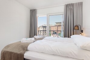 Business Apartment, 2 Bedrooms, Balcony | Soundproofing, iron/ironing board, cribs/infant beds, free WiFi - The APARTMENTS company - Majorstuen (Oslo)
