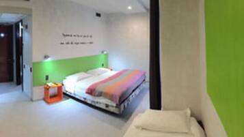 Triple Room, Balcony | Minibar, in-room safe, desk, free WiFi