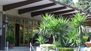 Entrée de l’hébergement