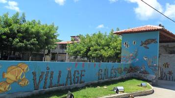 Entrada al alojamiento