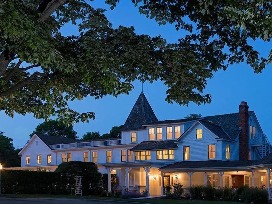 Front of property - evening/night
