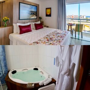 Superior Room | Minibar, in-room safe, desk, laptop workspace - Oásis Cabo Frio Hotel (Cabo Frio)