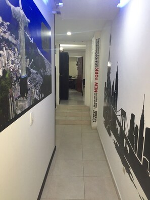Interior entrance