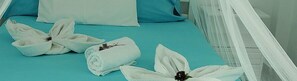 Iron/ironing board, rollaway beds, free WiFi, bed sheets - Paros Carmel (Paros)