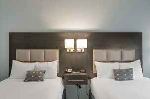 Double Room | Premium bedding, down comforters, pillowtop beds, desk