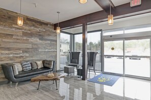 Sala de estar en el lobby