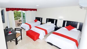 In-room safe, desk, rollaway beds (surcharge), WiFi (free) - Hotel Suite Continental (Barranquilla)