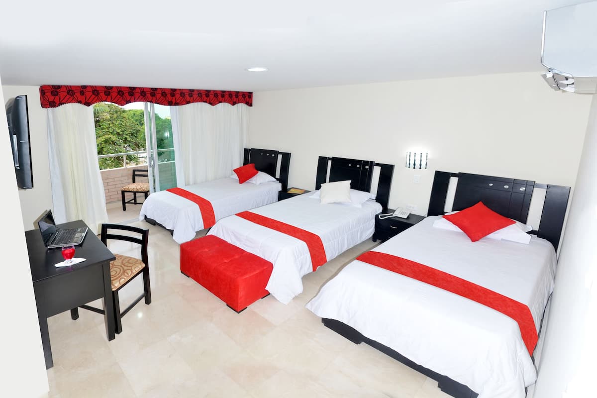 In-room safe, desk, rollaway beds, free WiFi