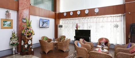 Zona de estar del vestíbulo