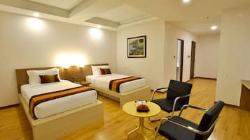 Minibar, in-room safe, desk, rollaway beds (surcharge)