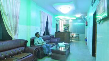Lobby sitting area