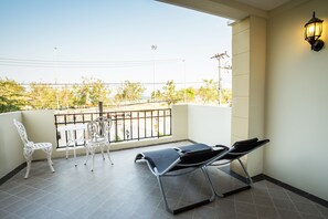 Chambre Supérieure, balcon